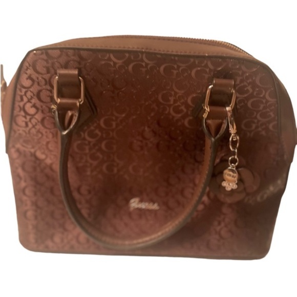 Guess Burgundy Handbag - Picture 2 of 6